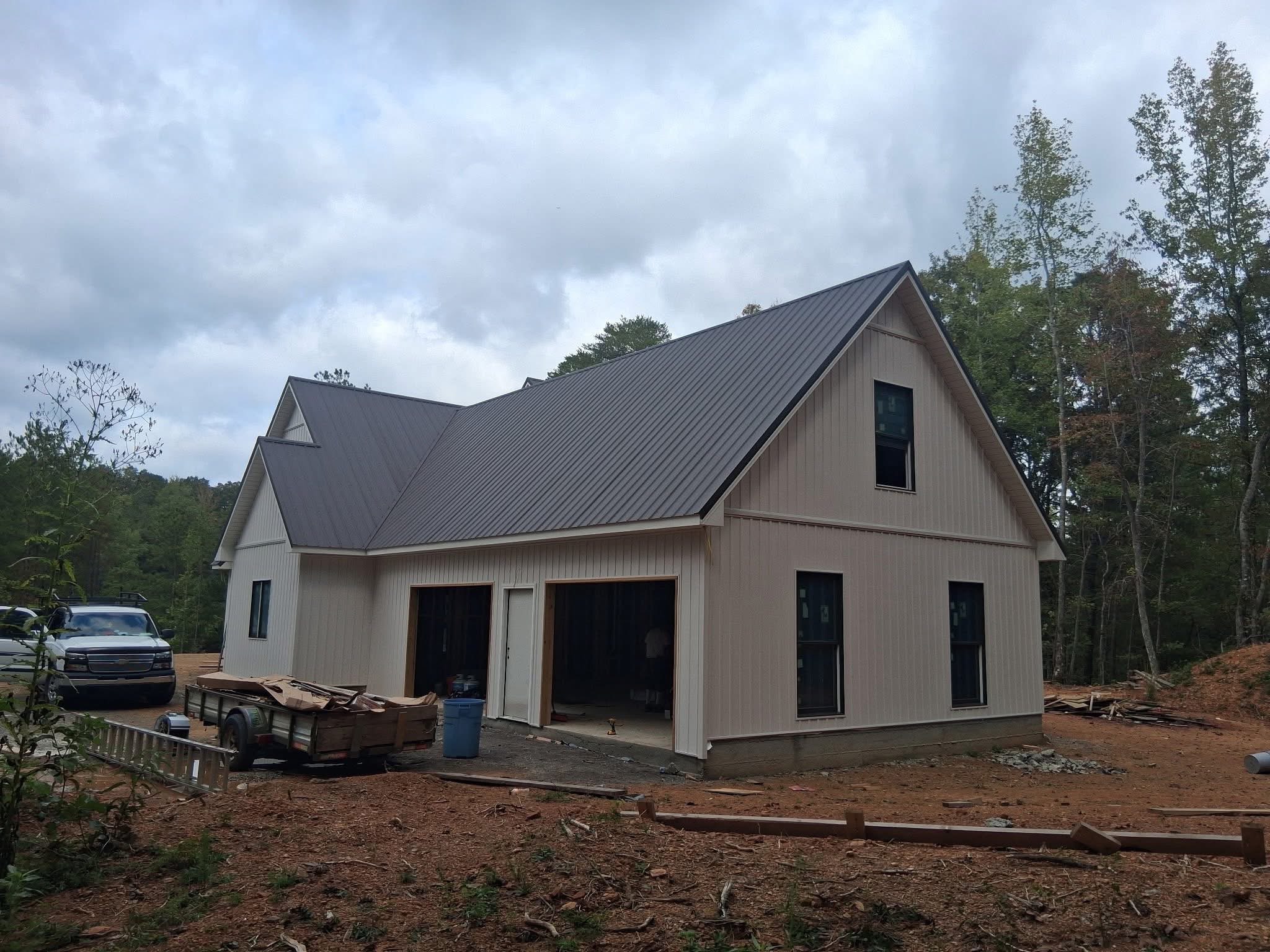 Recent metal roofing project 3