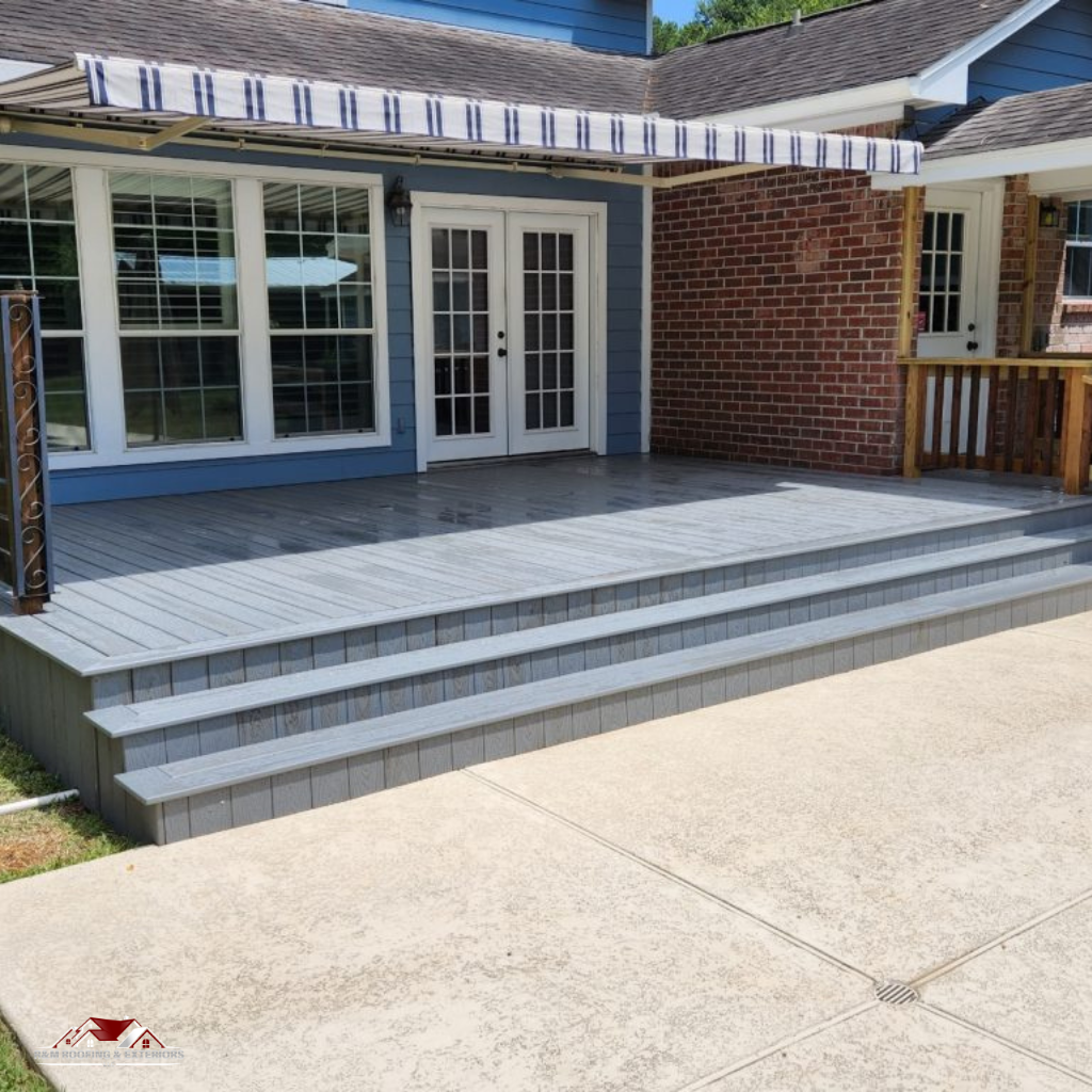 Deck construction project 3