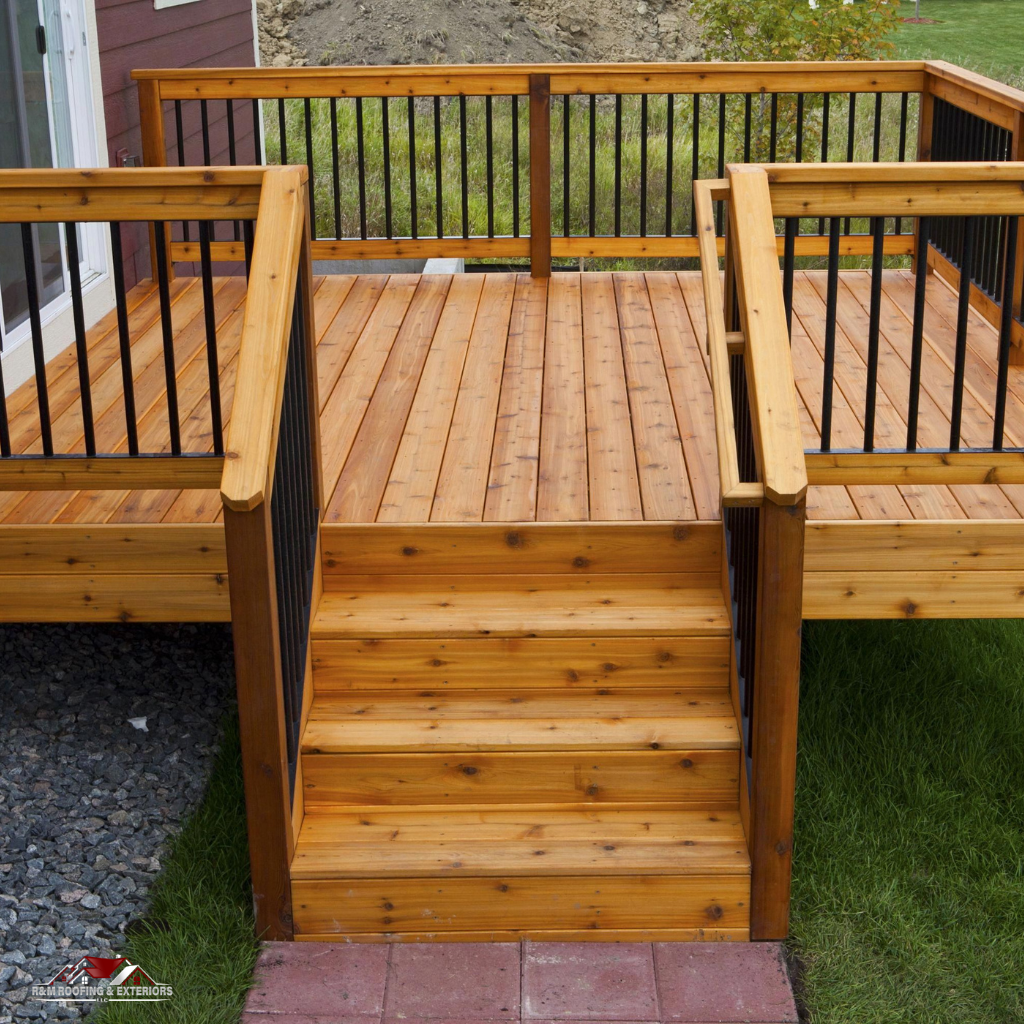 Deck construction project 7