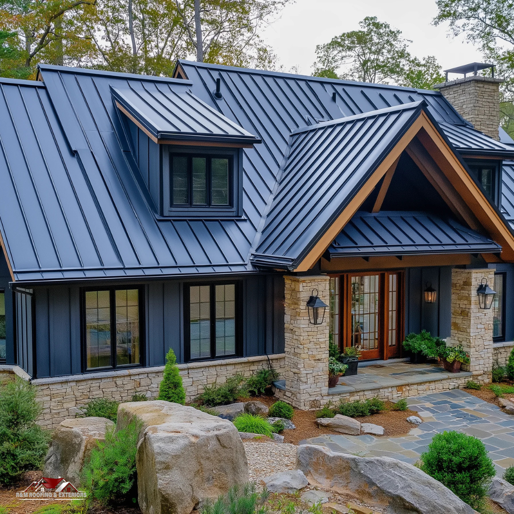 Metal roofing project 1