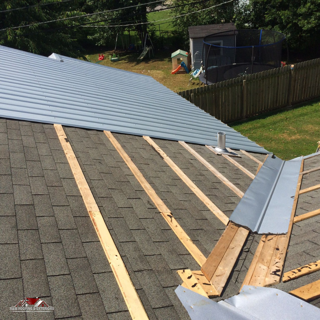 Metal roofing project 3