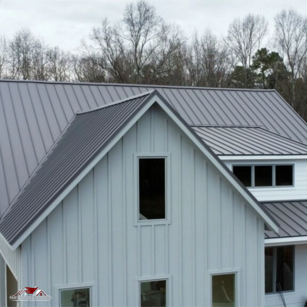Metal roofing project 6